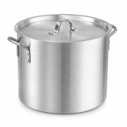 Glownary 20 Qt. Heavy Weight Aluminum Stock Pot with Cover