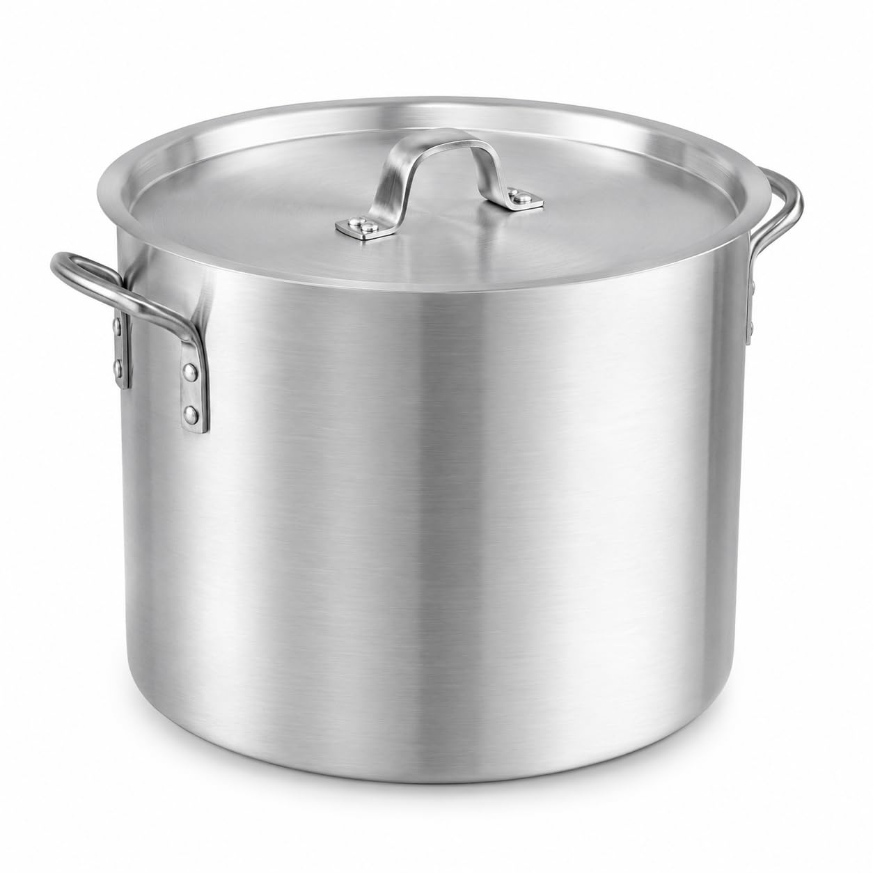 Glownary 20 Qt. Heavy Weight Aluminum Stock Pot with Cover