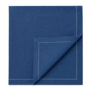 Glownary 40.2cm x 40.2cm Navy Blue Cotton Dinner Napkins