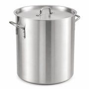 Glownary 60 Qt. Heavy Weight Aluminum Stock Pot with Cover