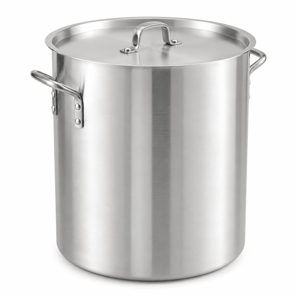 Glownary 60 Qt. Heavy Weight Aluminum Stock Pot with Cover