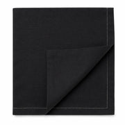 Glownary Black Cotton Disposable Dinner Napkins 40.2cm, 250/Case