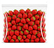 16" x 18" 2 Mil Clear LDPE Zip Top Bag 1,000/Case, Reclosable Zip Top, USDA Food Safe, No Gusset/Flat