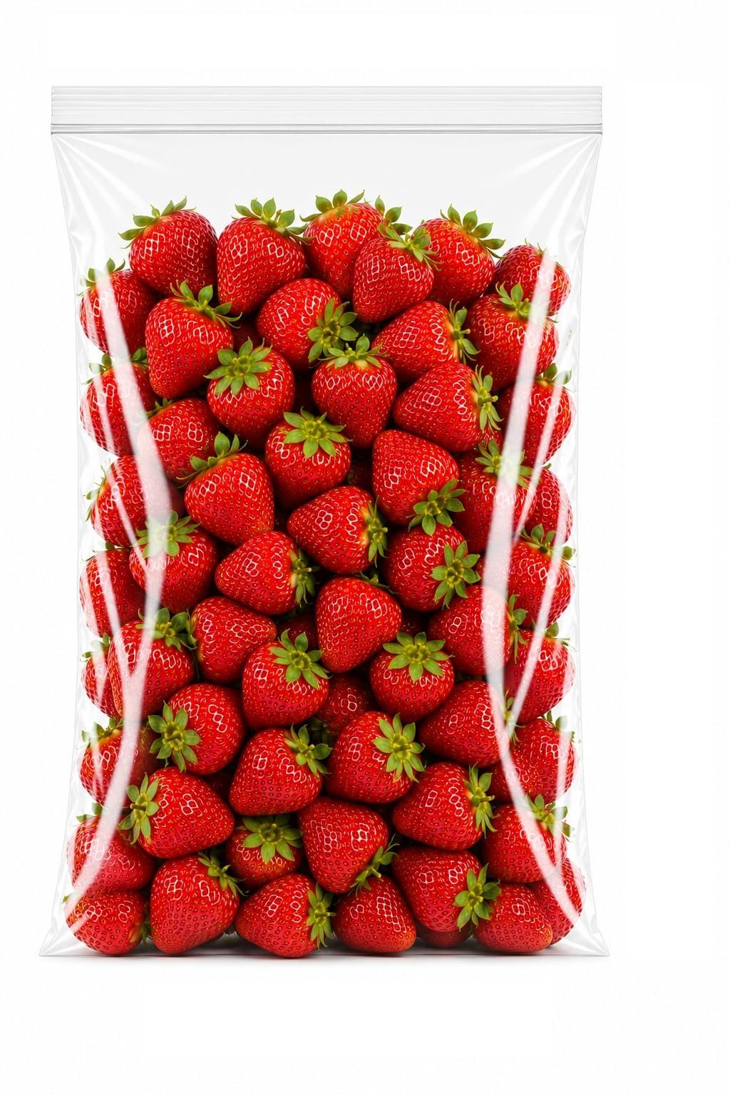 12" x 18" 2 Mil Clear LDPE Zip Top Bag, 1000/Case Food Safe Material, 100% Virgin LDPE, Reclosable Zip Top, No Gusset/Flat, Side Weld Construction