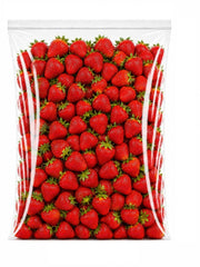 18" x 24" 2 Mil Clear LDPE Zip Top Bag 500 per Case, Food Safe, Reclosable, No Gusset Flat Style