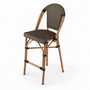 Glownary Bistro Brown Teslin Counter Height Outdoor Stool