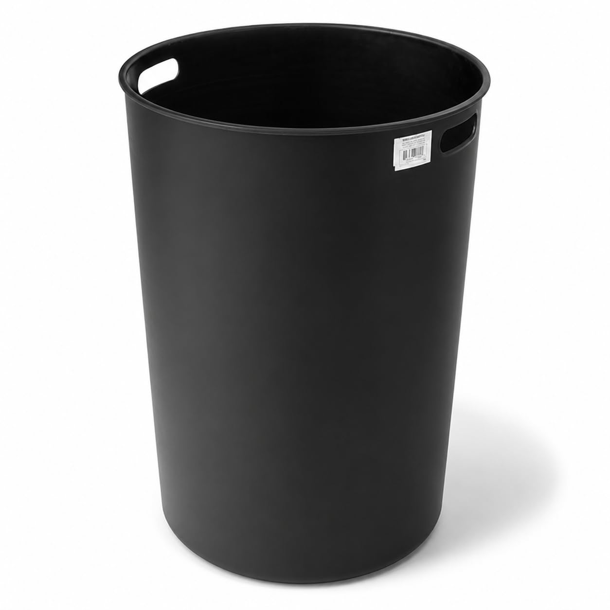 Glownary Black Plastic Round Can Liner for 45 Gallon Outdoor Can