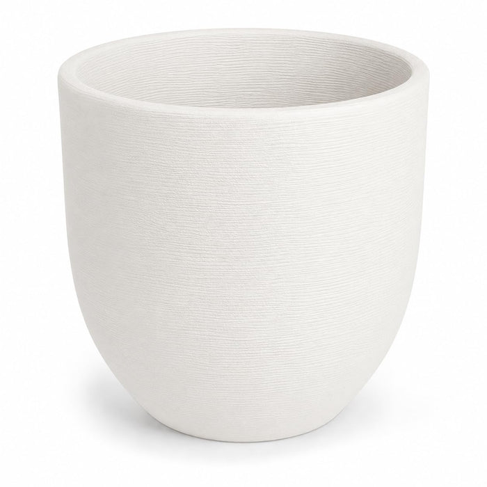 Glownary Erin White Indoor/Outdoor Planter 20" x 18"