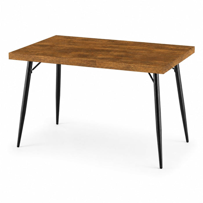 Glownary 30" x 48" Butcher Block Table with Vintage Finish