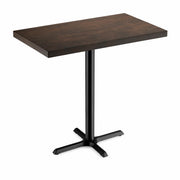 Glownary 30" x 48" Rectangular Bar Height Butcher Block Table