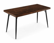 Glownary Mid-Century Butcher Block Table 30" x 60" Espresso