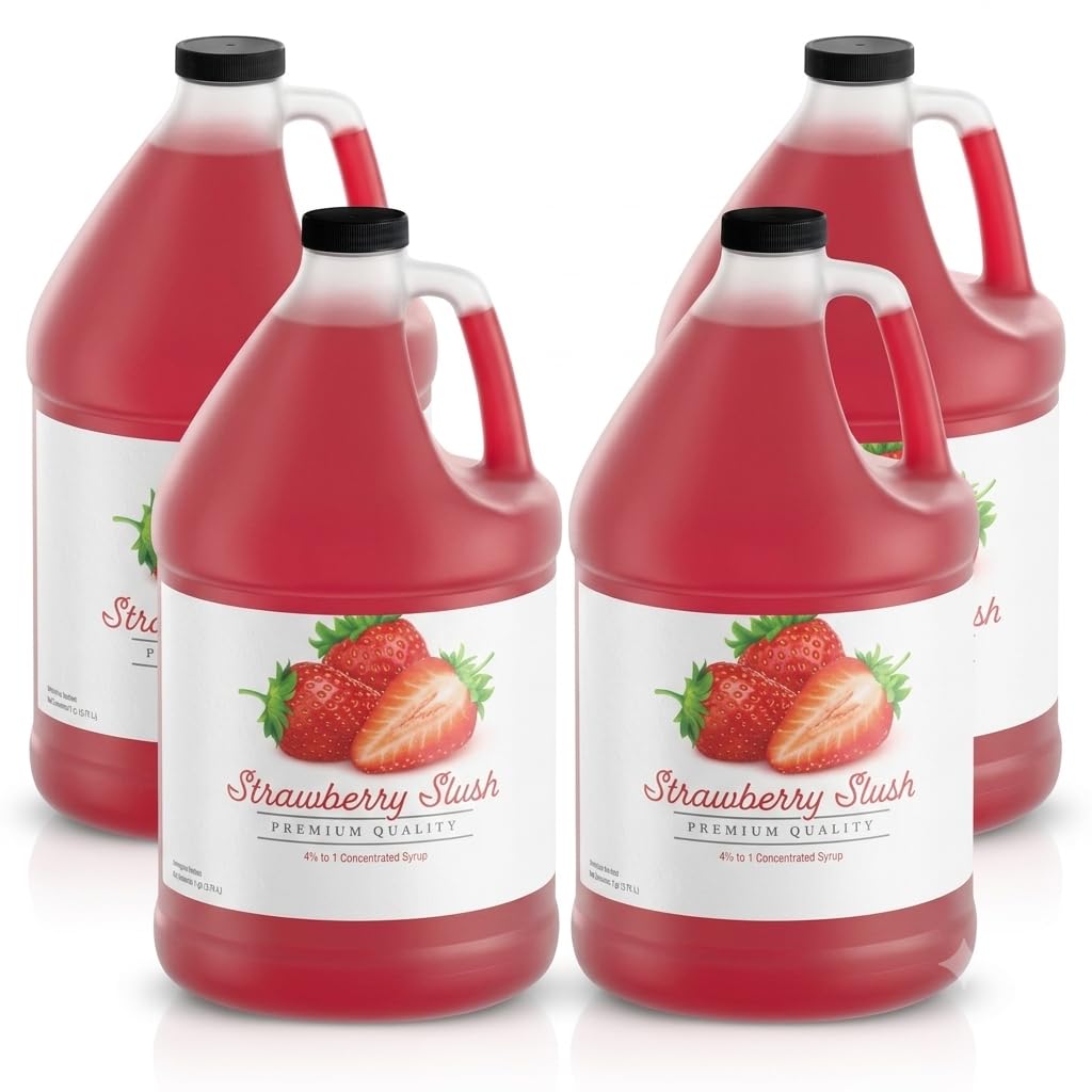 Glownary Strawberry Slushy 4.5:1 Concentrate 1 Gallon