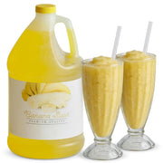 Glownary Banana Slushy Concentrate 4.5:1 Ratio, 1 Gallon
