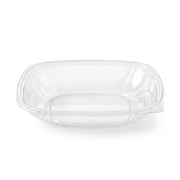 Glownary 32 oz. Clear PET Plastic Square Catering Bowl 150/Case