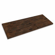 Glownary 30" x 96" Wood Butcher Block Table Top Espresso