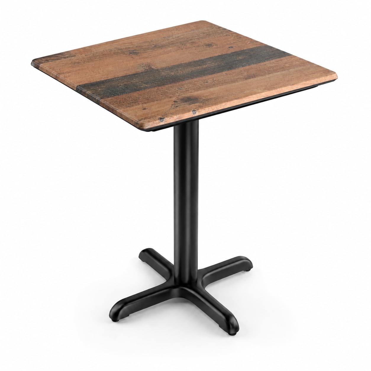 Glownary Excalibur 28" x 28" Square Standard Height Table Farmhouse Finish