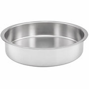Glownary 6.5 Qt Supreme Round Stainless Steel Chafer Food Pan