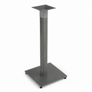 Glownary Industrial Bar Height Table Base in Slate Gray