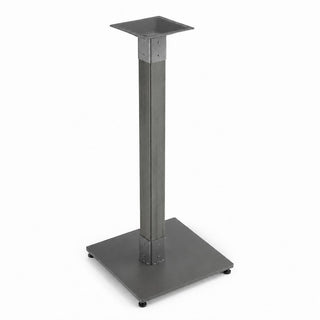Glownary Industrial Bar Height Table Base in Slate Gray