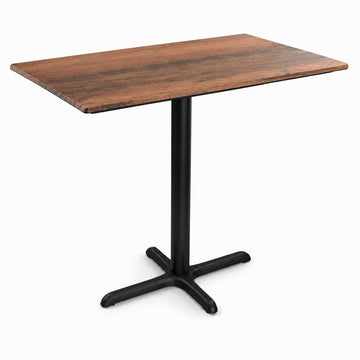 Glownary 28" x 48" Rectangular Counter Height Table Farmhouse Finish
