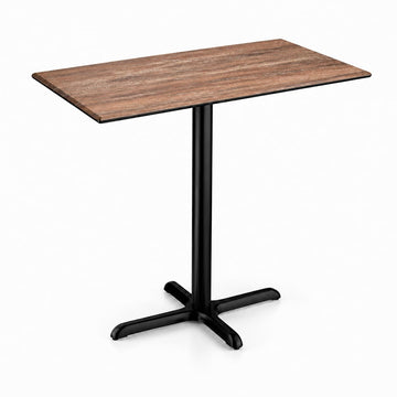 Glownary 28" x 48" Rectangular Bar Height Table Yukon Oak Finish