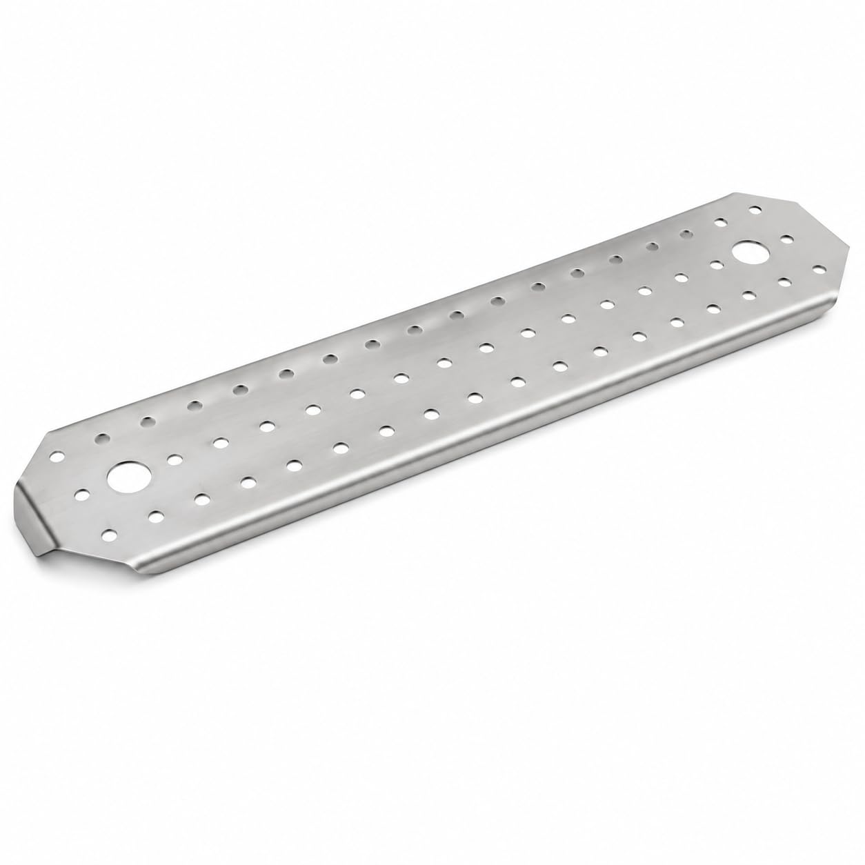 Glownary 1/2 Size Long Stainless Steel Hotel Pan False Bottom