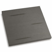 Glownary 24" x 24" Solid Wood Live Edge Table Top, Slate Gray