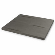 Glownary 24" x 30" Solid Wood Live Edge Table Top, Slate Gray