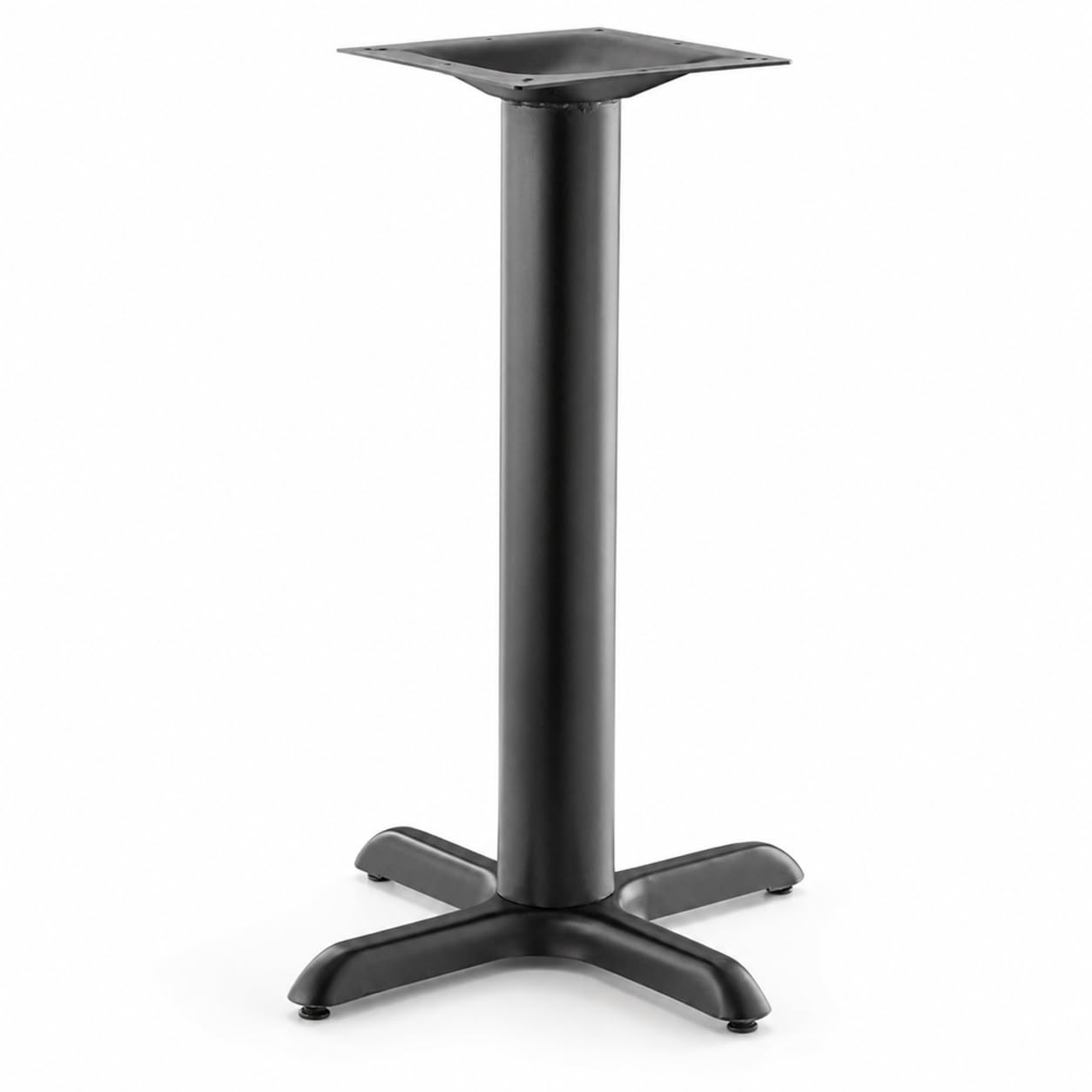 Glownary 22" x 22" Cross Black Outdoor Table Base