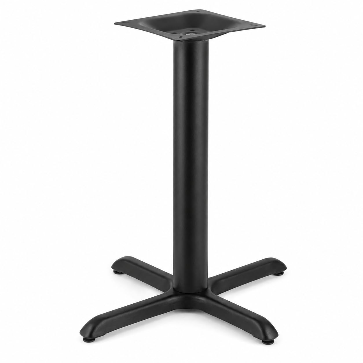 Glownary 22" x 30" Cross Black Outdoor Table Base