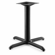 Glownary 30" x 30" Cross Black Outdoor Table Base