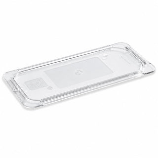 Glownary [6 pack] 1/3 Size Clear Polycarbonate Flat Food Pan Lid