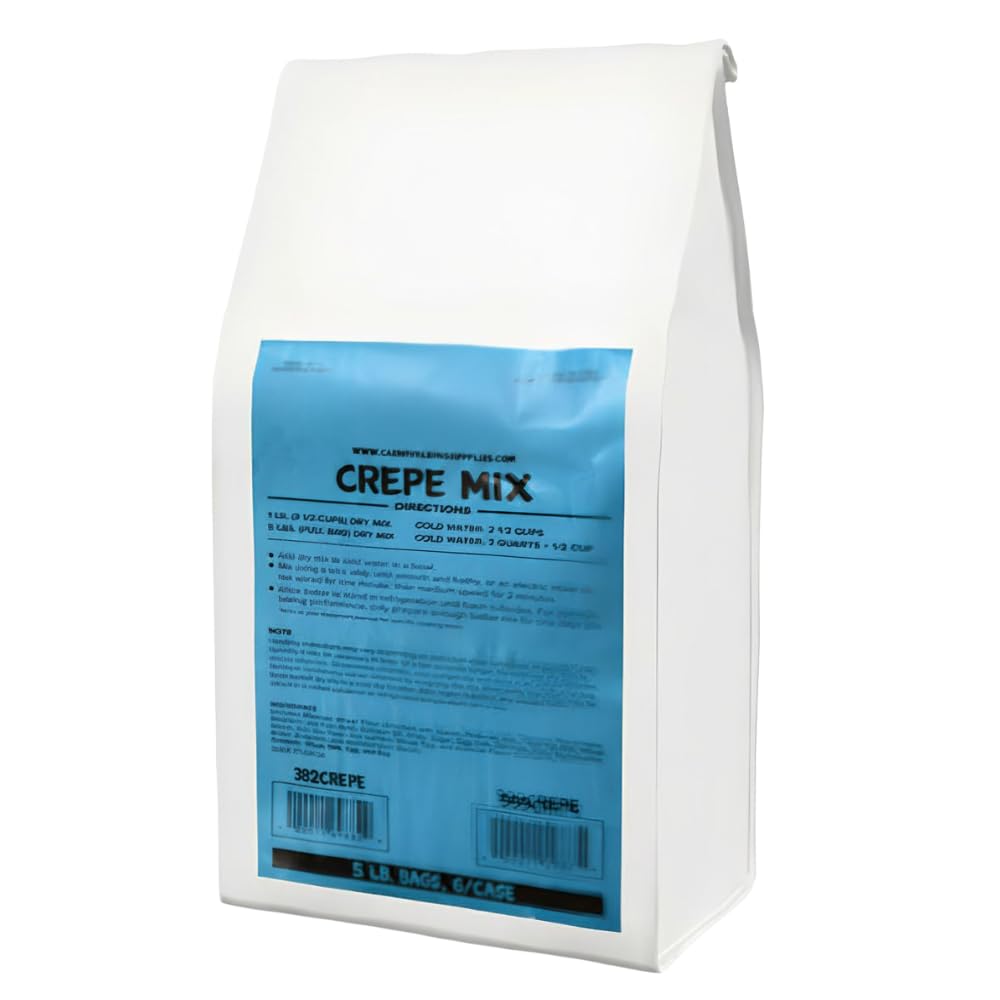 Glownary Crepe Mix 5 lb. Bag, Classic Flavor