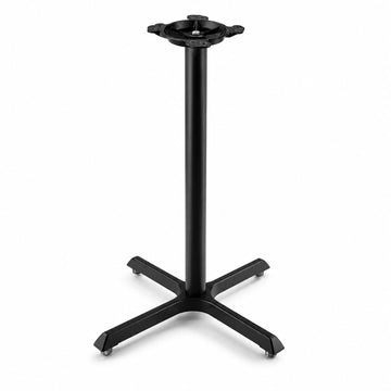 Glownary 30" x 30" Black Bar Height Column Table Base