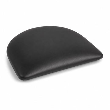 Glownary Spartan Black Vinyl Padded Seat for Chair and Barstool