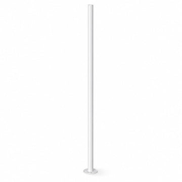 Glownary Inner Leg for Steel Series 10' Canopies, White Steel
