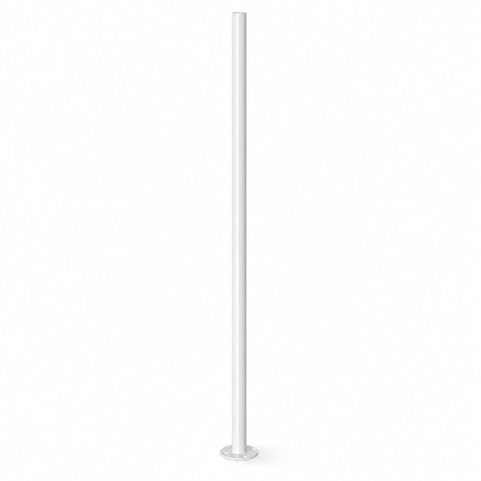 Glownary Inner Leg for Steel Series 10' Canopies, White Steel