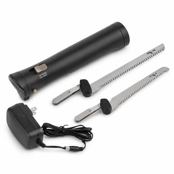 Glownary Cordless Rechargeable Lithium Ion Electric Knife Set