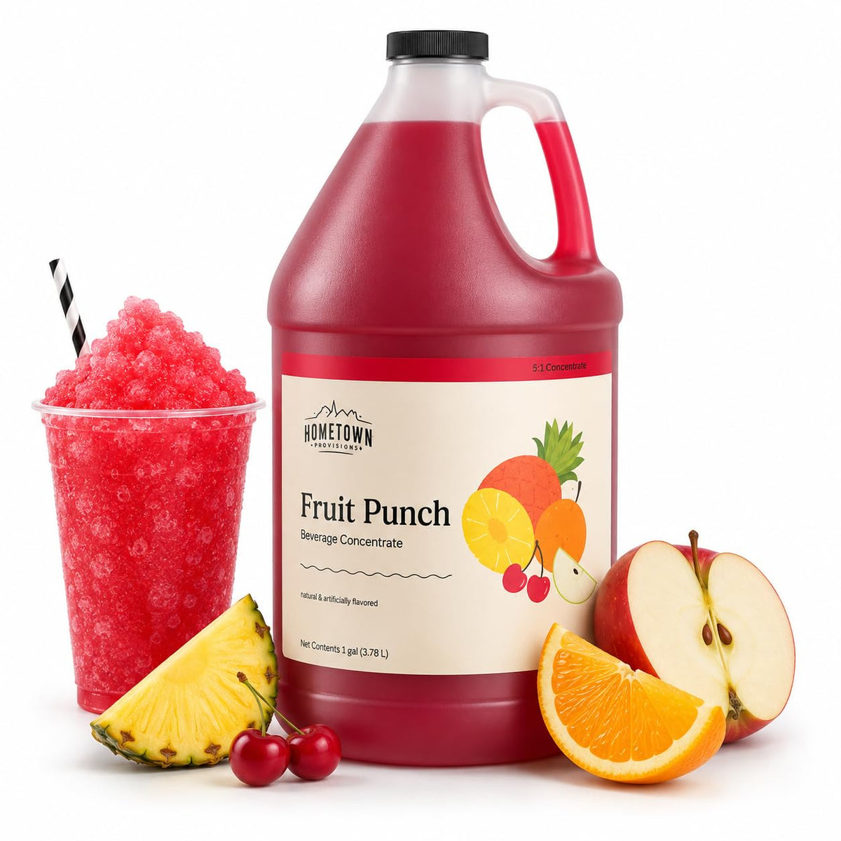 Fruit Punch Beverage 5:1 Concentrate 1 Gallon