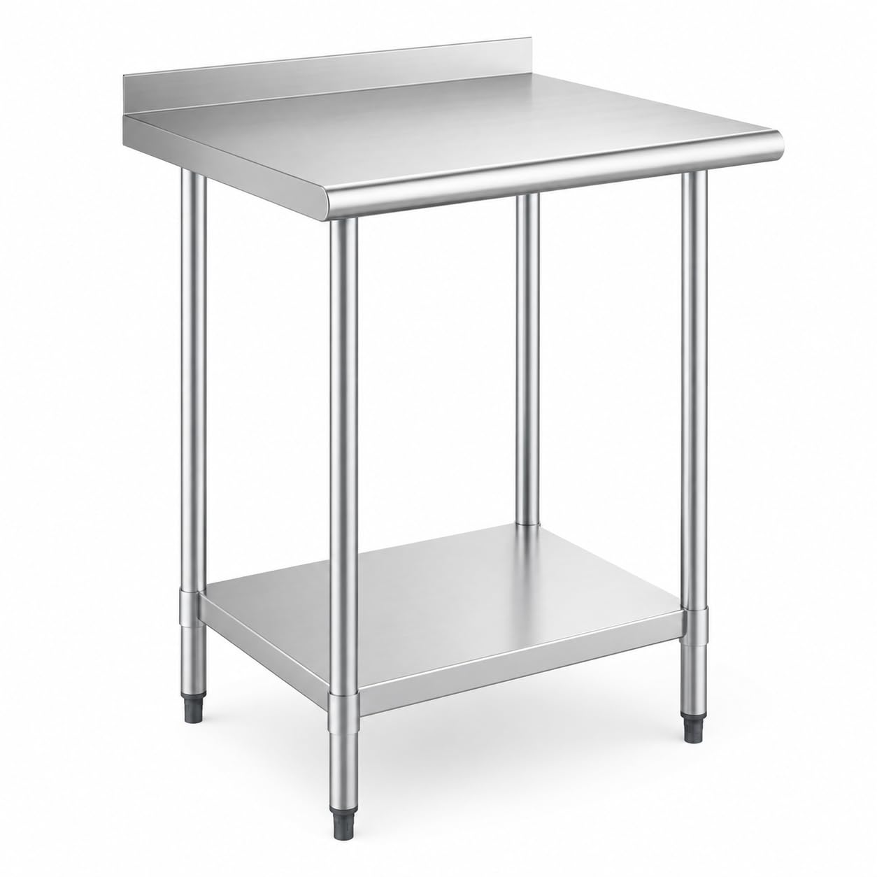 Glownary 24" x 30" 16 Gauge 430 Stainless Steel Work Table