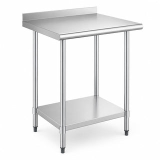 Glownary 24" x 30" 16 Gauge 430 Stainless Steel Work Table