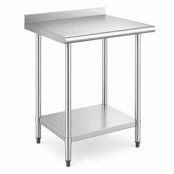 Glownary 24" x 30" 16 Gauge 430 Stainless Steel Work Table