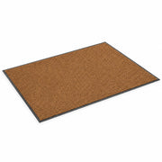 Glownary 2' x 3' Brown Nylon Rubber-Backed Indoor Entrance Mat