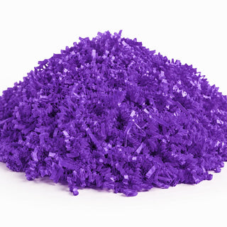 Glownary Crinkle Paper Shred Purple 10 lb.