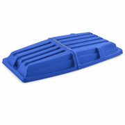 Glownary 1 Cubic Yard Tilt Truck Lid, Blue Hinged Plastic Cover