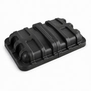 Glownary Black Lid for 16 Cubic Foot Cube Truck, MDPE
