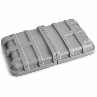 Glownary 27 Cubic Foot Gray Cube Truck Lid