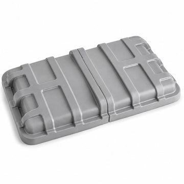 Glownary 27 Cubic Foot Gray Cube Truck Lid