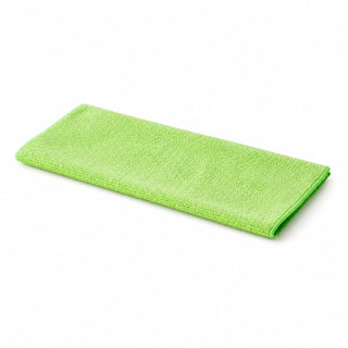Glownary 16" x 16" Green Microfiber General Purpose Cloth, 12/Case