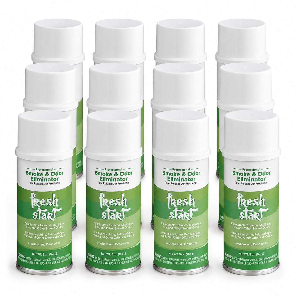 Glownary Fresh Start Total Release Smoke & Odor Eliminator 5 oz.